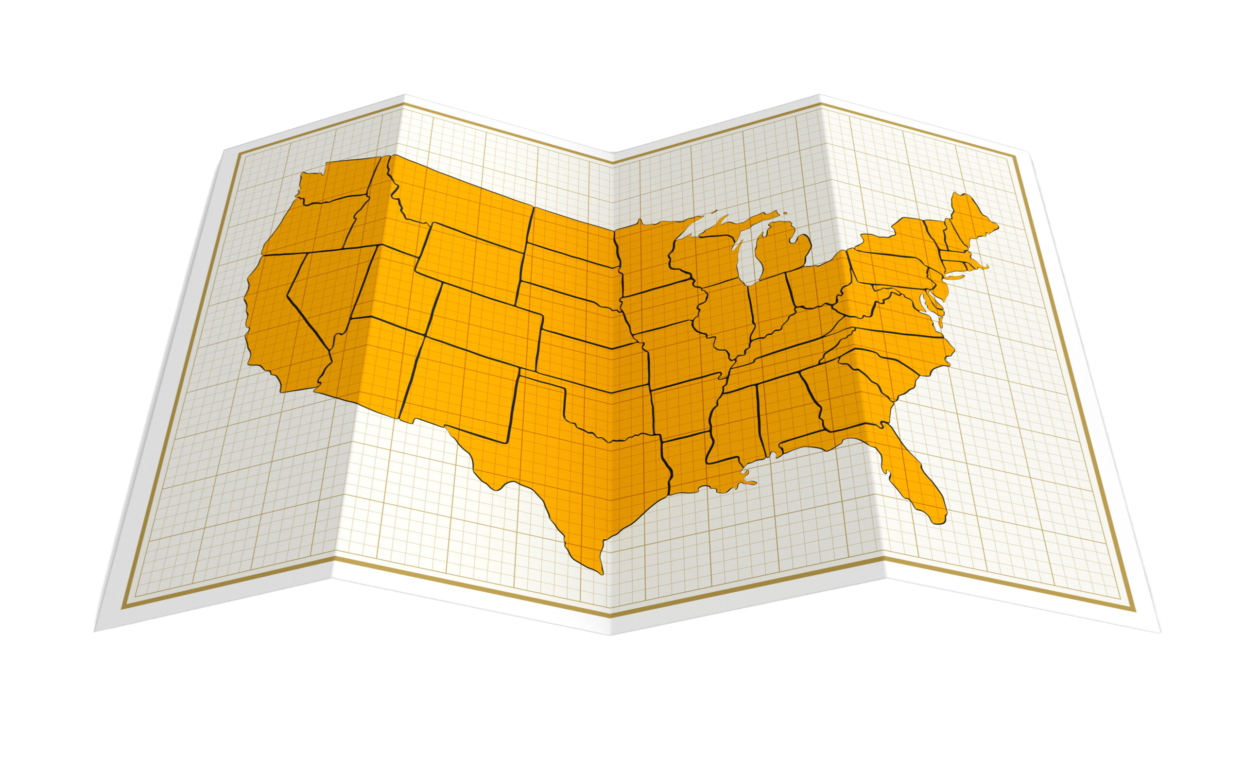 Healthcare coverage across the United States